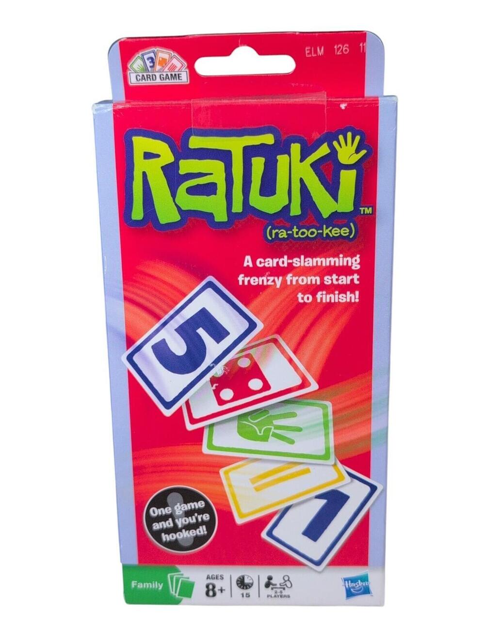 RATUKI Card Game A Card Slamming Frenzy From Start To Finish! Ages 8+ Complete